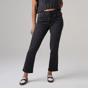 Elims Melrose Straight Jean Black Diamond Dark Grey Size 25 NEW NWT